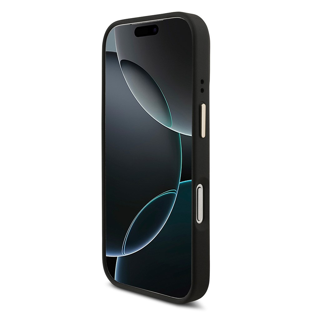 Apple iPhone 17 Pro Guess Orjinal Lisanslı 4G ve Yazı Logolu Kılıf + Ekran Koruyucu + Lens Koruyucu 3in1 Aksesuar Seti