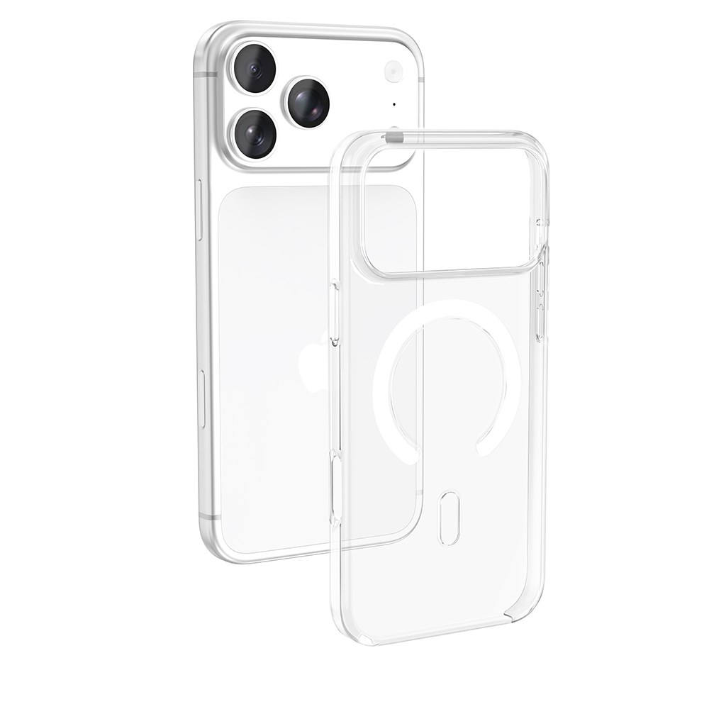 Apple iPhone 17 Pro Kılıf IC Çipli Zore Wireless Şarj Özellikli Şeffaf Orjin Kapak