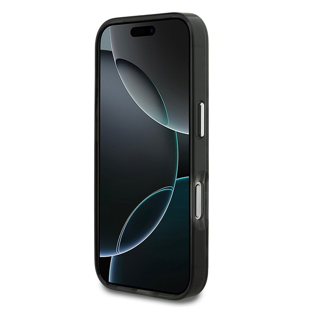 Apple iPhone 17 Pro Kılıf Karl Lagerfeld Orjinal Lisanslı M-safe Şarj Özellikli IML Leopar Baskılı Kapak
