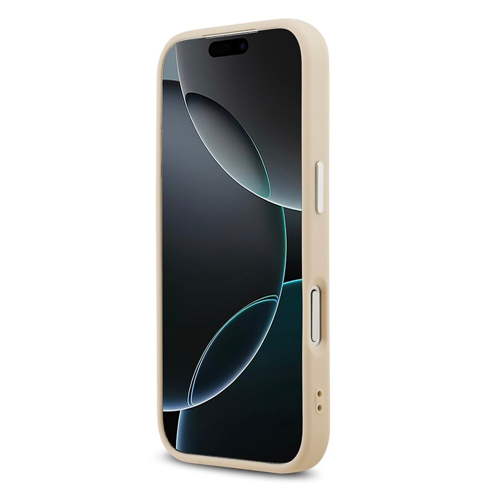 Apple iPhone 17 Pro Kılıf Karl Lagerfeld Orjinal Lisanslı M-safe Şarj Özellikli Metal Kamera ve Buton Tasarımlı K&C PU Deri Kapak