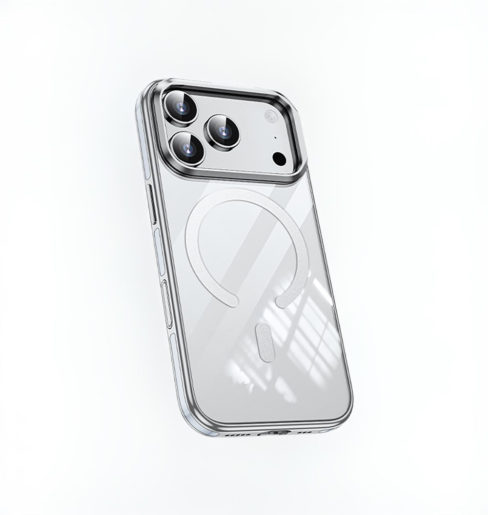 Apple iPhone 17 Pro Kılıf M-safe Şarj Özellikli Wlons Standlı Efsane Kapak