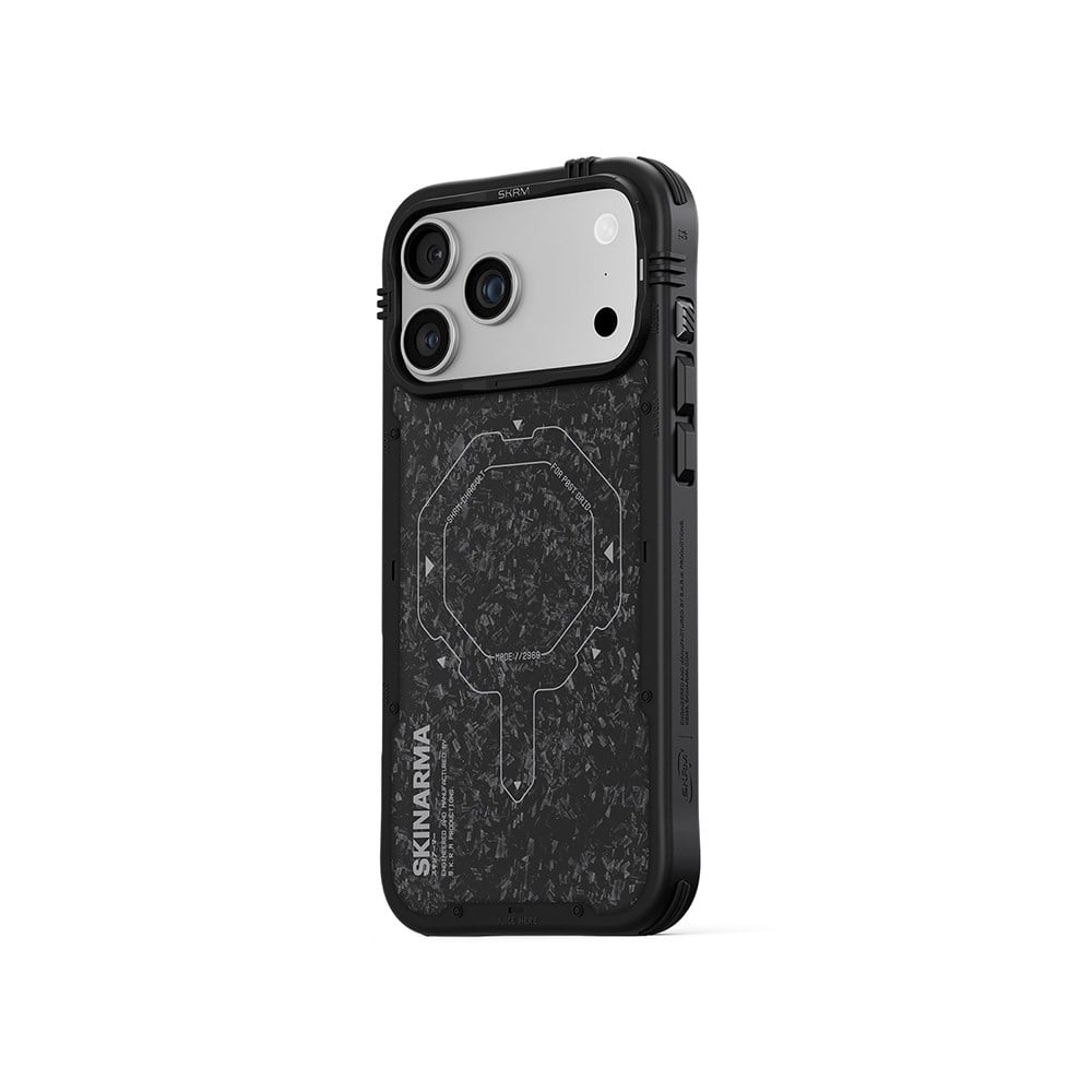 Apple iPhone 17 Pro Kılıf M-safe Şarj Özellikli Airbag Tasarımlı Skinarma Vektor Kapak