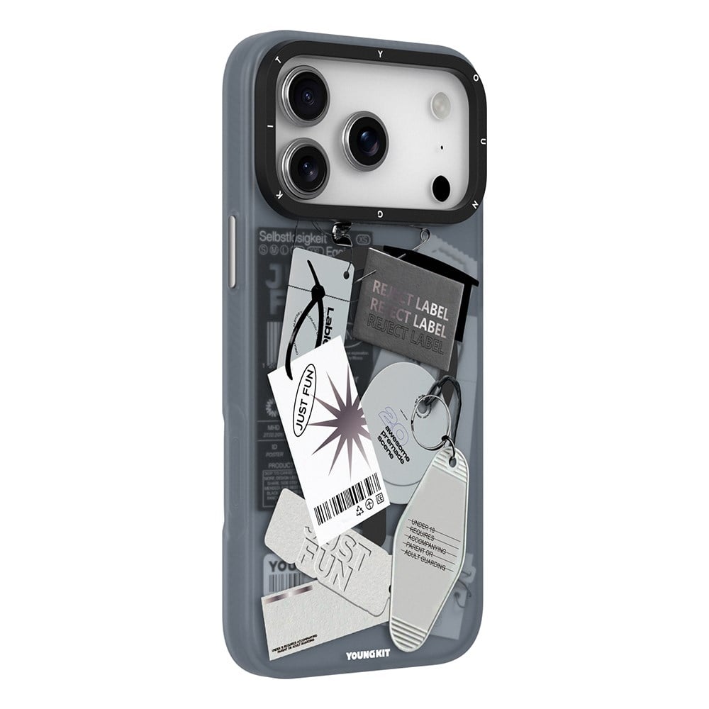 Apple iPhone 17 Pro Kılıf M-Safe Şarj Özellikli Youngkit Different Dimension Serisi Kapak