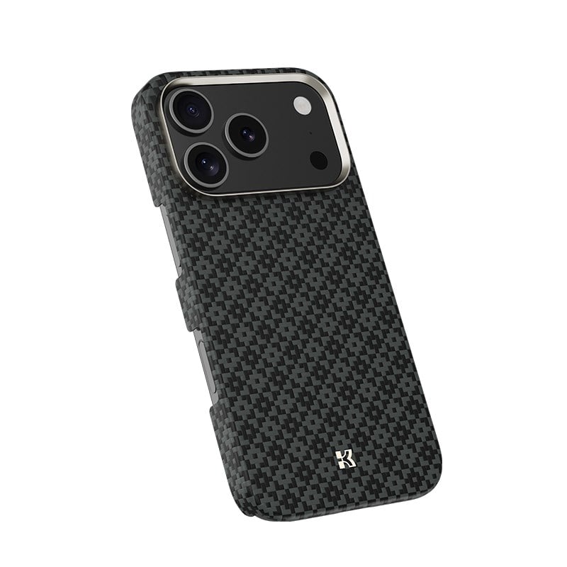 Apple iPhone 17 Pro Kılıf M-Safe Şarj Özellikli Benks ArmorAir ArmorGrid Serisi Kevlar Kapak