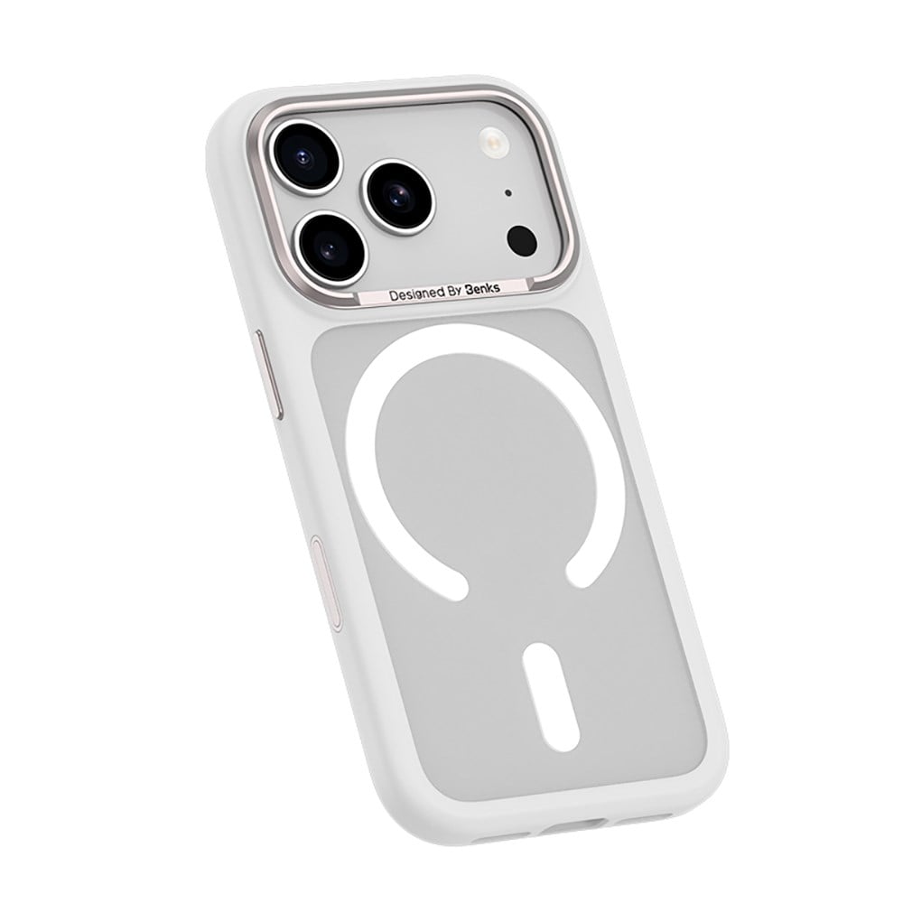 Apple iPhone 17 Pro Kılıf M-Safe Şarj Özellikli Benks Mist C-Magnet Kapak