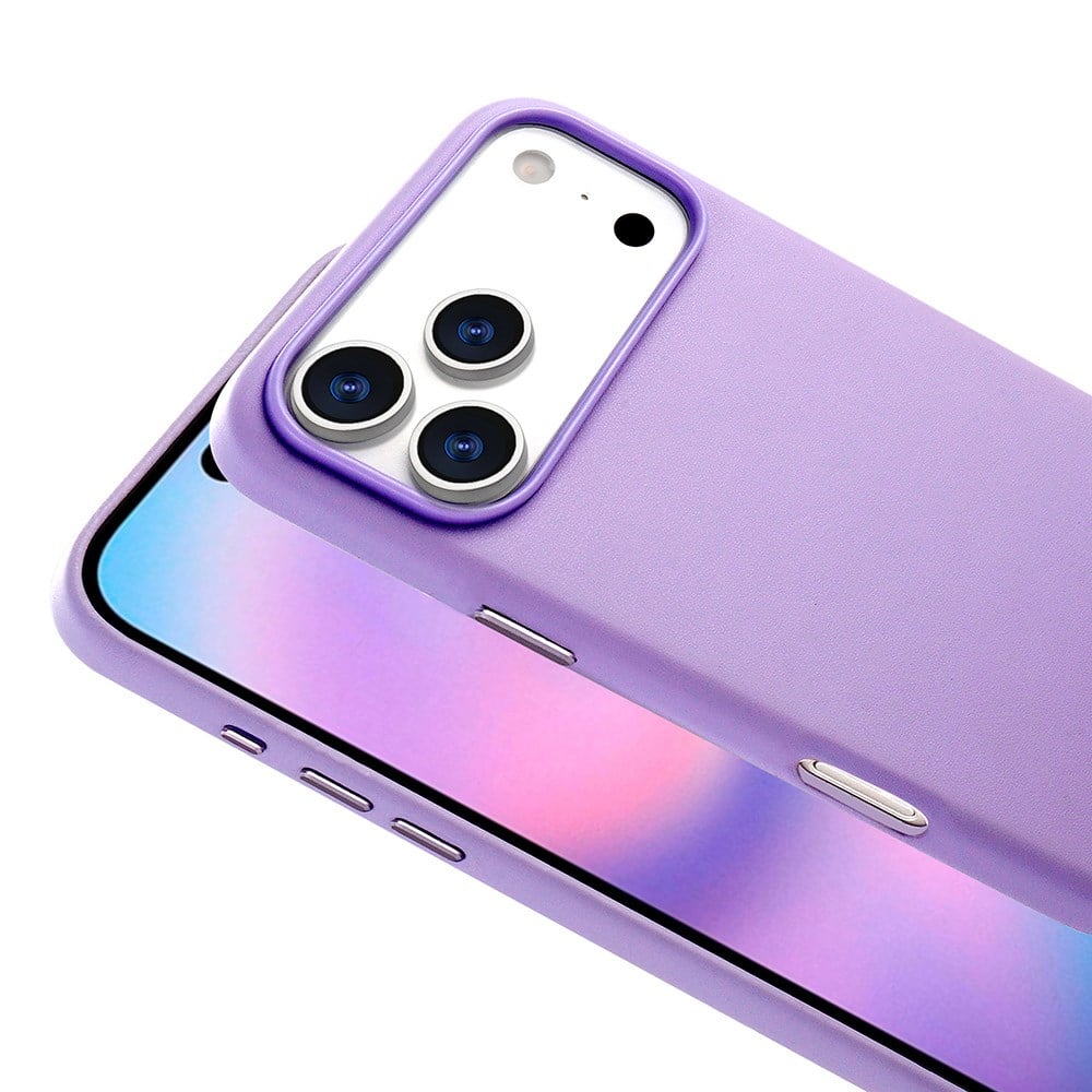 Apple iPhone 17 Pro Kılıf M-safe Şarj Özellikli PU Deri Görünümlü Zore Kupra Kapak