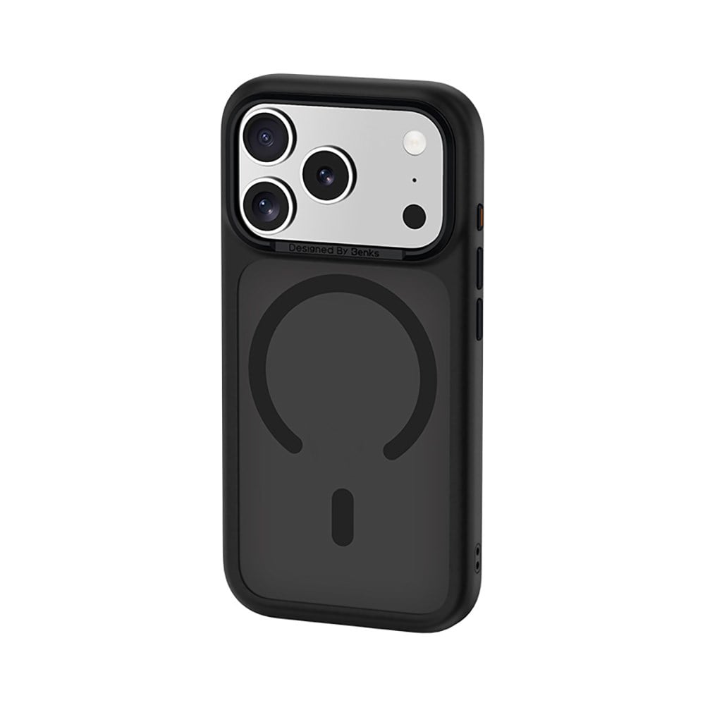 Apple iPhone 17 Pro Kılıf M-Safe Şarj Özellikli Benks Mist C-Magnet Kapak