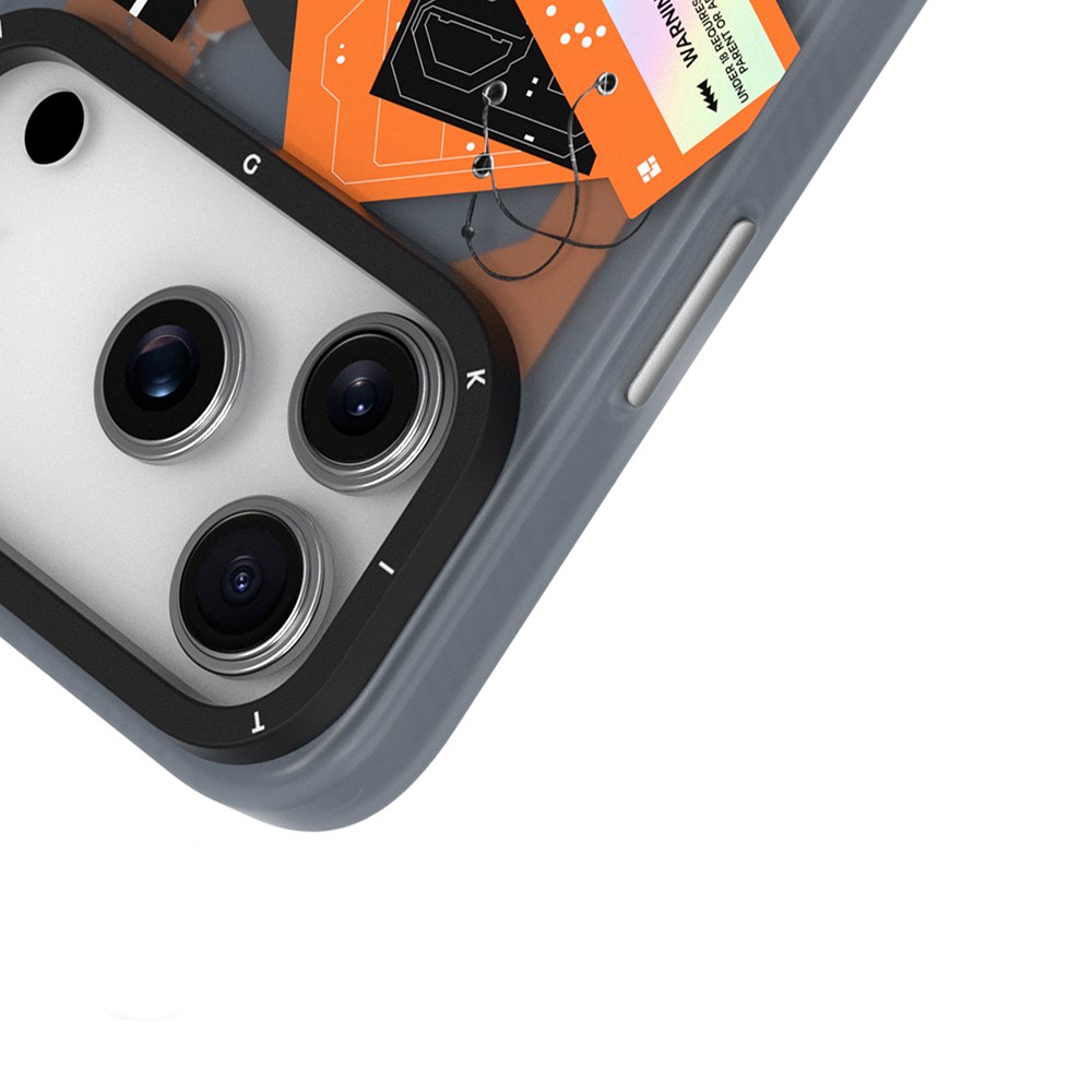 Apple iPhone 17 Pro Kılıf M-Safe Şarj Özellikli Youngkit Different Dimension Serisi Kapak