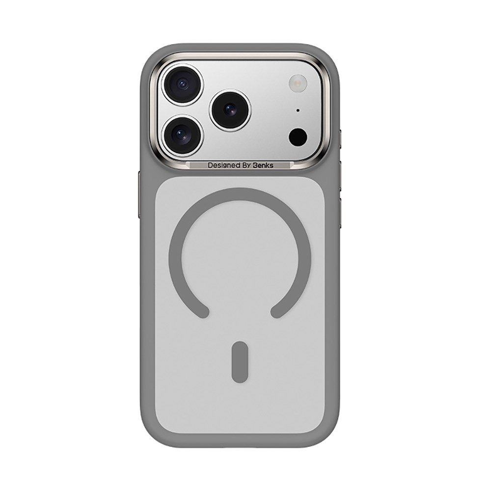 Apple iPhone 17 Pro Kılıf M-Safe Şarj Özellikli Benks C-Magnet Lucid Armor Kapak