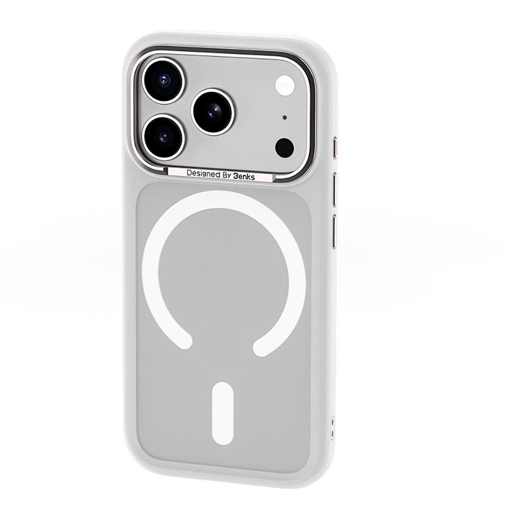 Apple iPhone 17 Pro Kılıf M-Safe Şarj Özellikli Benks Mist C-Magnet Kapak