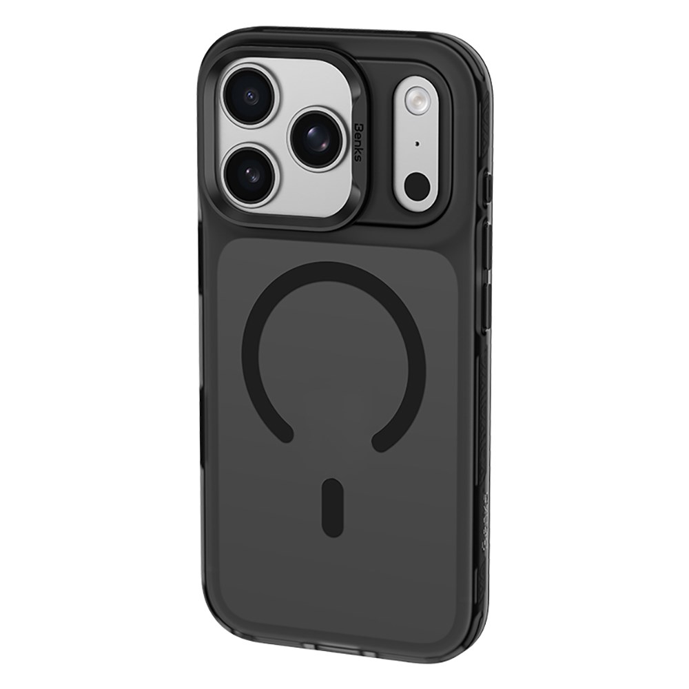 Apple iPhone 17 Pro Kılıf M-Safe Şarj Özellikli Benks C-Magnet Lucid Armor Kapak