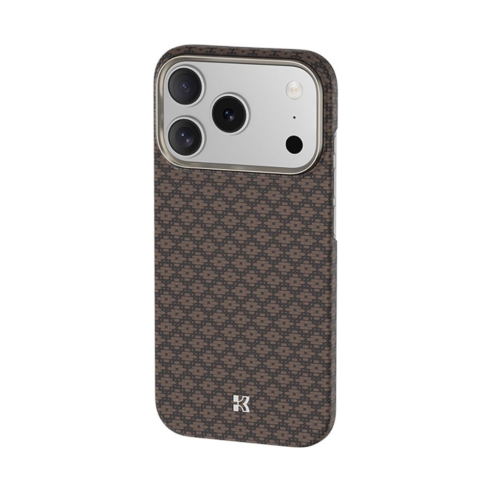 Apple iPhone 17 Pro Kılıf M-Safe Şarj Özellikli Benks ArmorAir ArmorGrid Serisi Kevlar Kapak