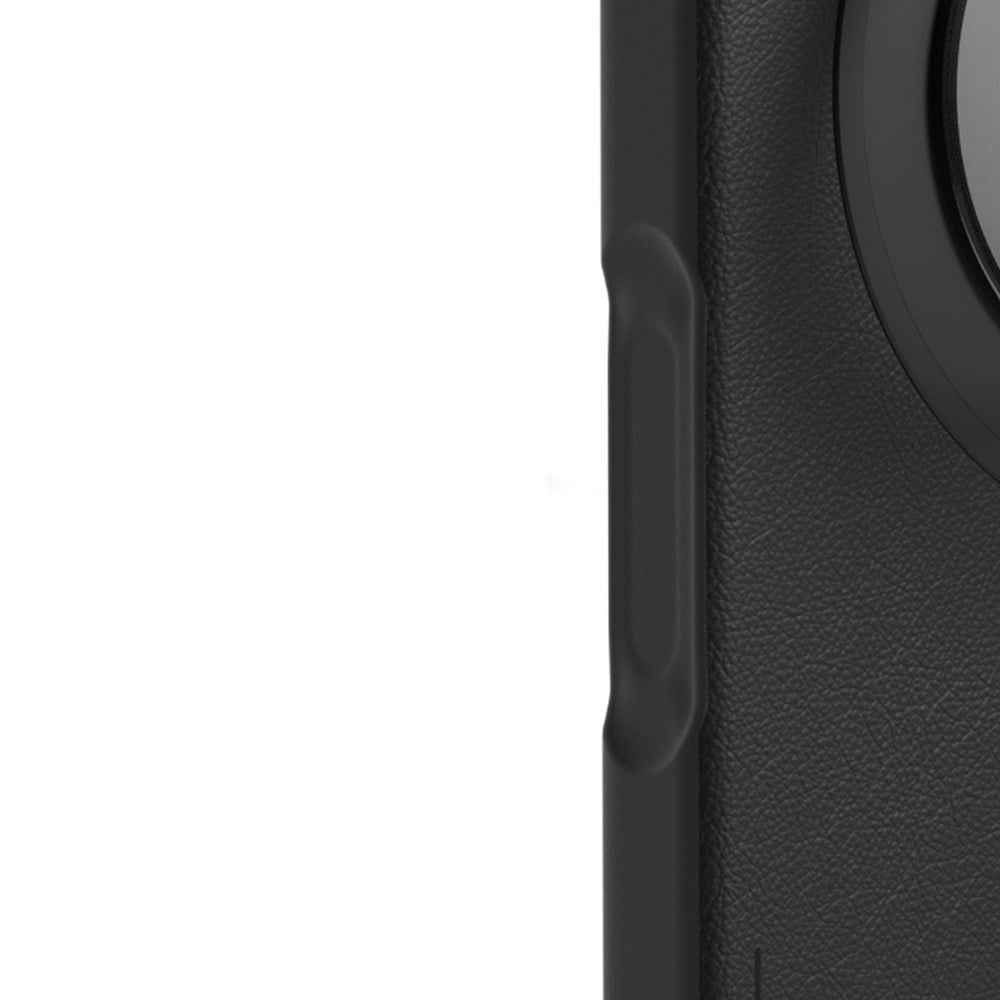 Apple iPhone 17 Pro Kılıf M-safe Şarj Özellikli 360 Derece Standlı Basit Mat Deri Desenli Youngkit Tech Leather Serisi Kapak