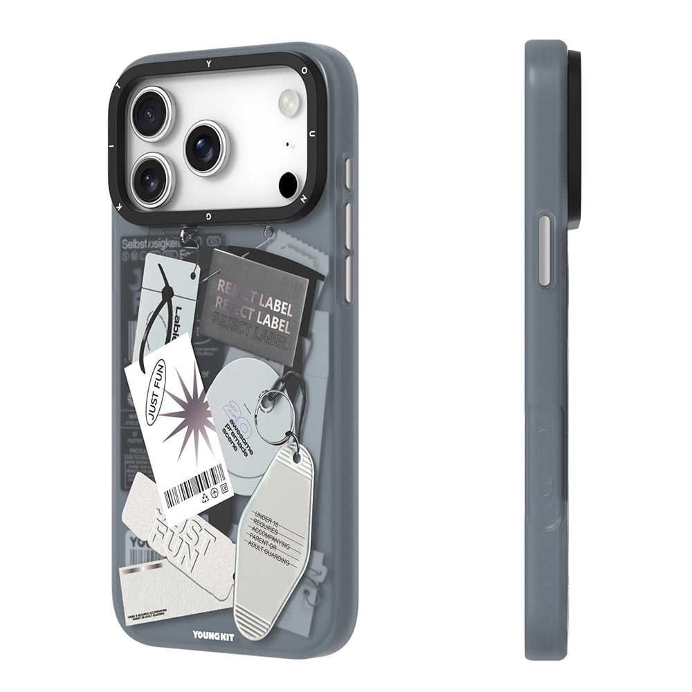 Apple iPhone 17 Pro Kılıf M-Safe Şarj Özellikli Youngkit Different Dimension Serisi Kapak
