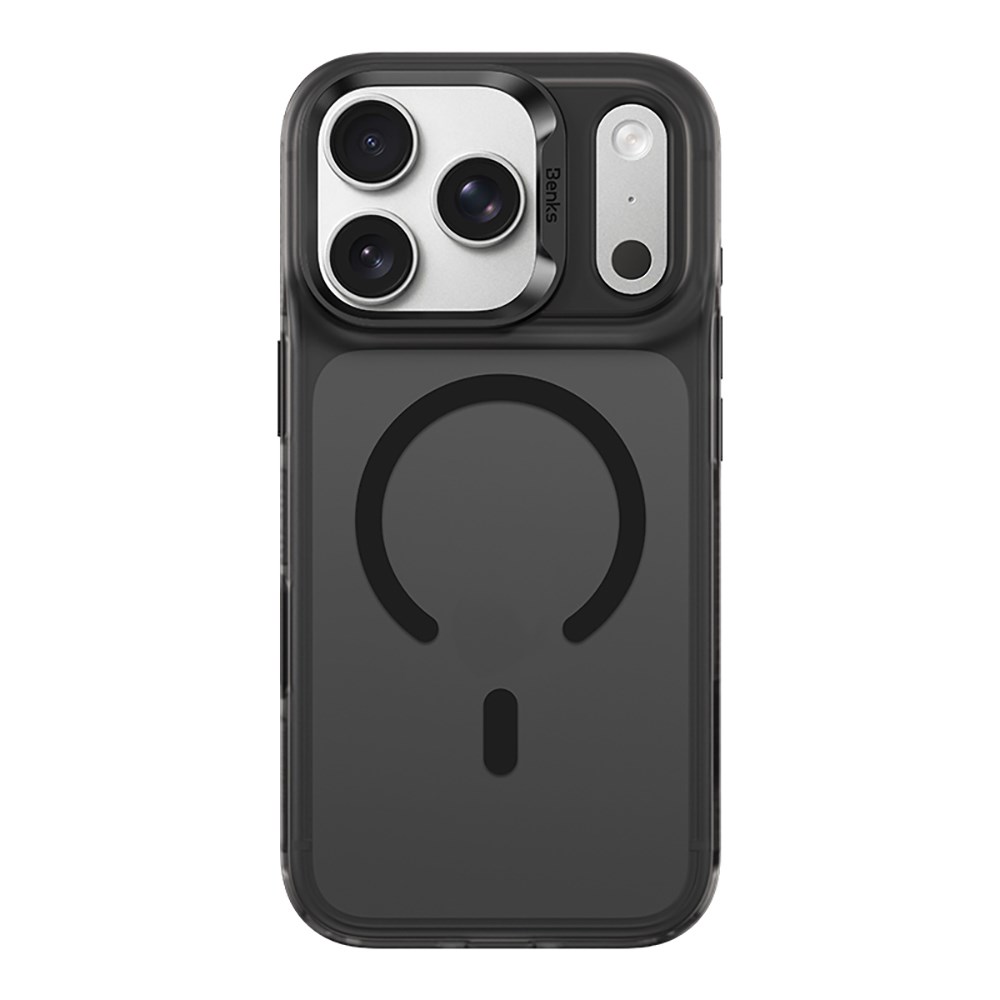 Apple iPhone 17 Pro Kılıf M-Safe Şarj Özellikli Benks C-Magnet Lucid Armor Kapak