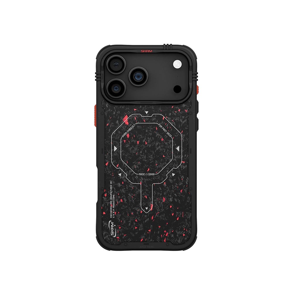 Apple iPhone 17 Pro Kılıf M-safe Şarj Özellikli Airbag Tasarımlı Skinarma Vektor Kapak
