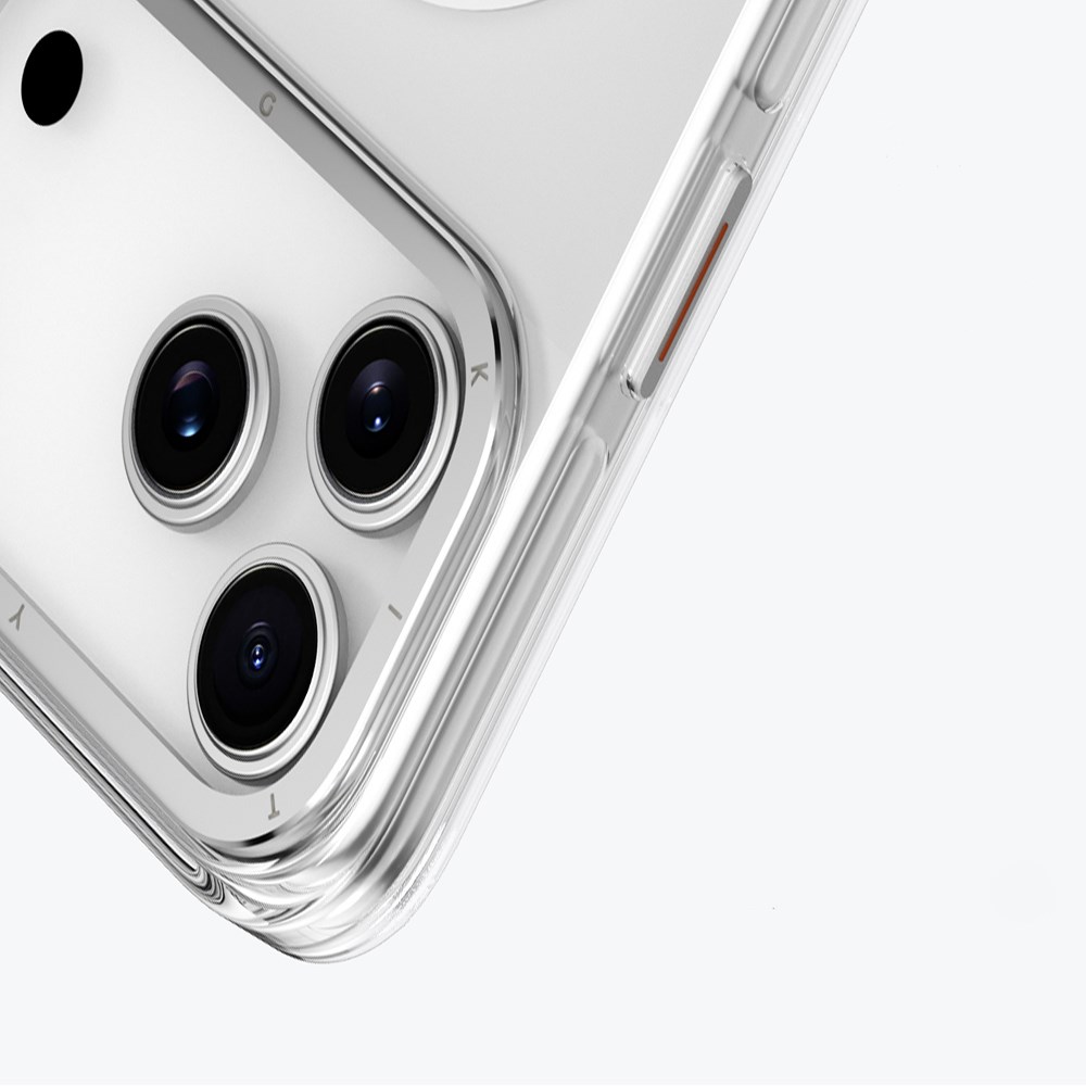 Apple iPhone 17 Pro Kılıf M-safe Şarj Özellikli Şeffaf Youngkit Crystal Shield Serisi Kapak