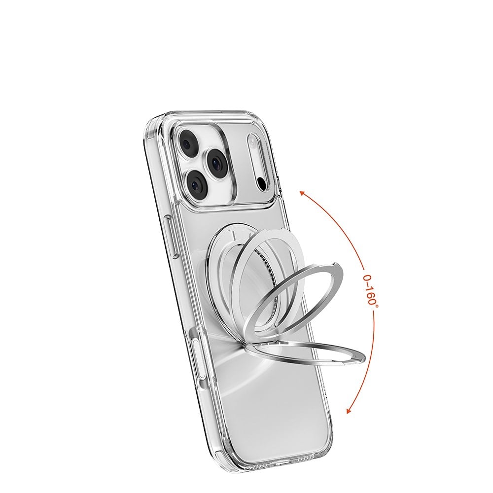 Apple iPhone 17 Pro Kılıf M-safe Şarj Özellikli Standlı Airbag Tasarımlı Mutural Fresh Serisi Kapak