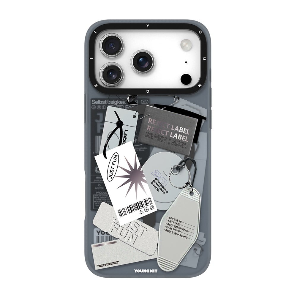 Apple iPhone 17 Pro Kılıf M-Safe Şarj Özellikli Youngkit Different Dimension Serisi Kapak