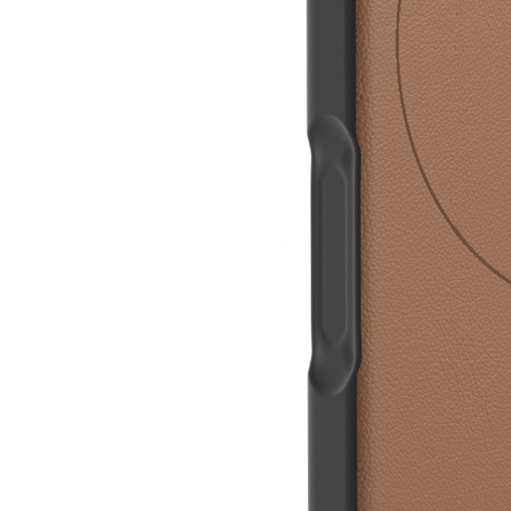 Apple iPhone 17 Pro Kılıf M-safe Şarj Özellikli Basit Mat Deri Desenli Youngkit Tech Fashion Serisi Kapak