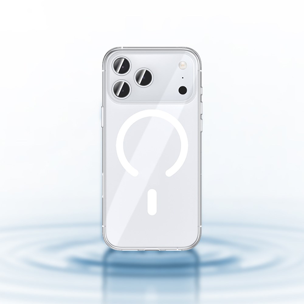 Apple iPhone 17 Pro Kılıf M-safe Şarj Özellikli Benks ​​​​​​Crystal Serisi Şeffaf Kapak