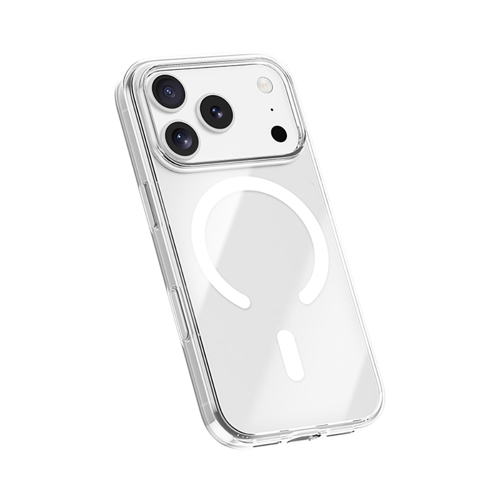 Apple iPhone 17 Pro Kılıf M-safe Şarj Özellikli Benks ​​​​​​Crystal Serisi Şeffaf Kapak
