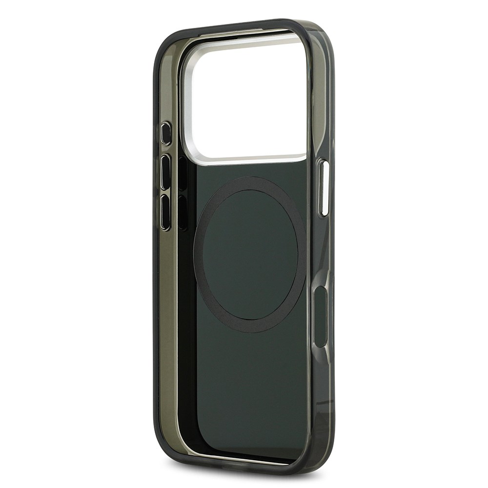 Apple iPhone 17 Pro Kılıf Mercedes Benz Orjinal Lisanslı M-safe Şarj Özellikli Çift Katmanlı PC Nostaljik Yıldız Dizayn Kapak