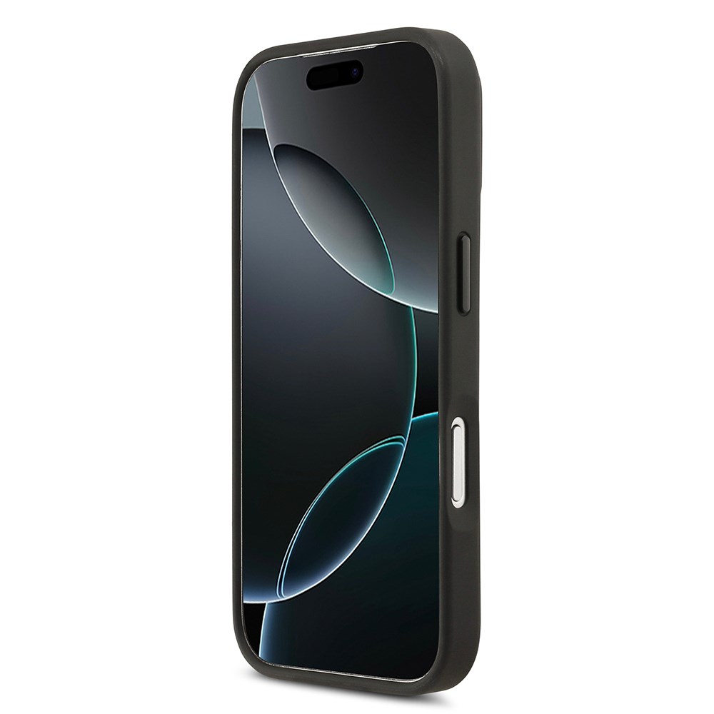 Apple iPhone 17 Pro Kılıf TUMI M-safe Şarj Özellikli Deri Noktalı Dizayn Kapak