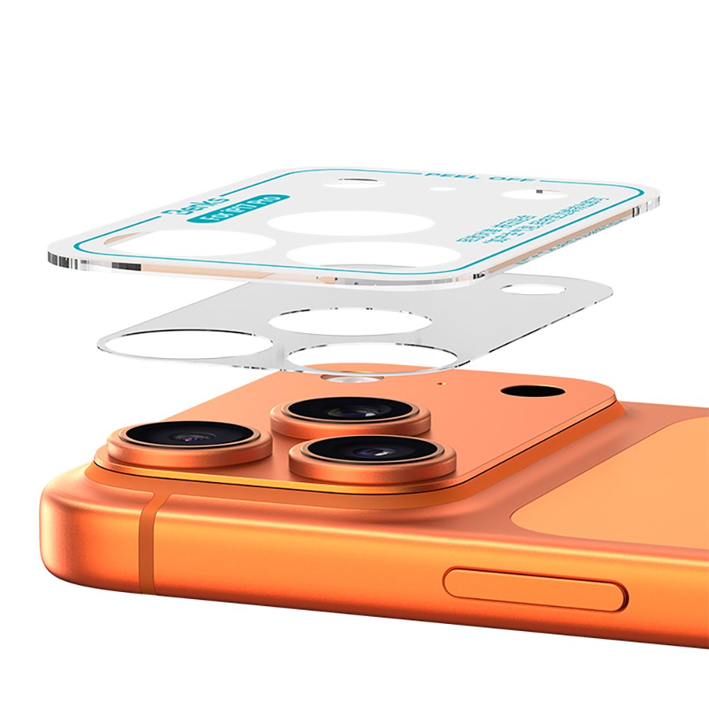 Apple iPhone 17 Pro Max Benks Çizilmelere Karşı Dayanıklı 0.35mm Mat Kamera Full Lens Koruyucu