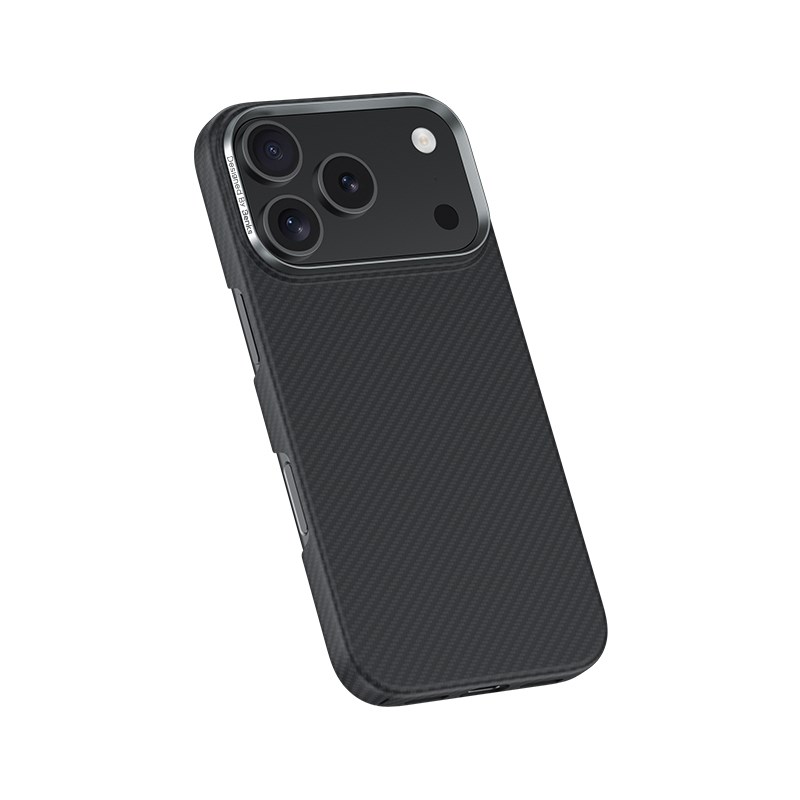 Apple iPhone 17 Pro Max Kılıf Benks M-safe Şarj Özellikli Metal Kamera Çerçeveli Magnetik ArmorAir 600D Kevlar Fiber Kapak