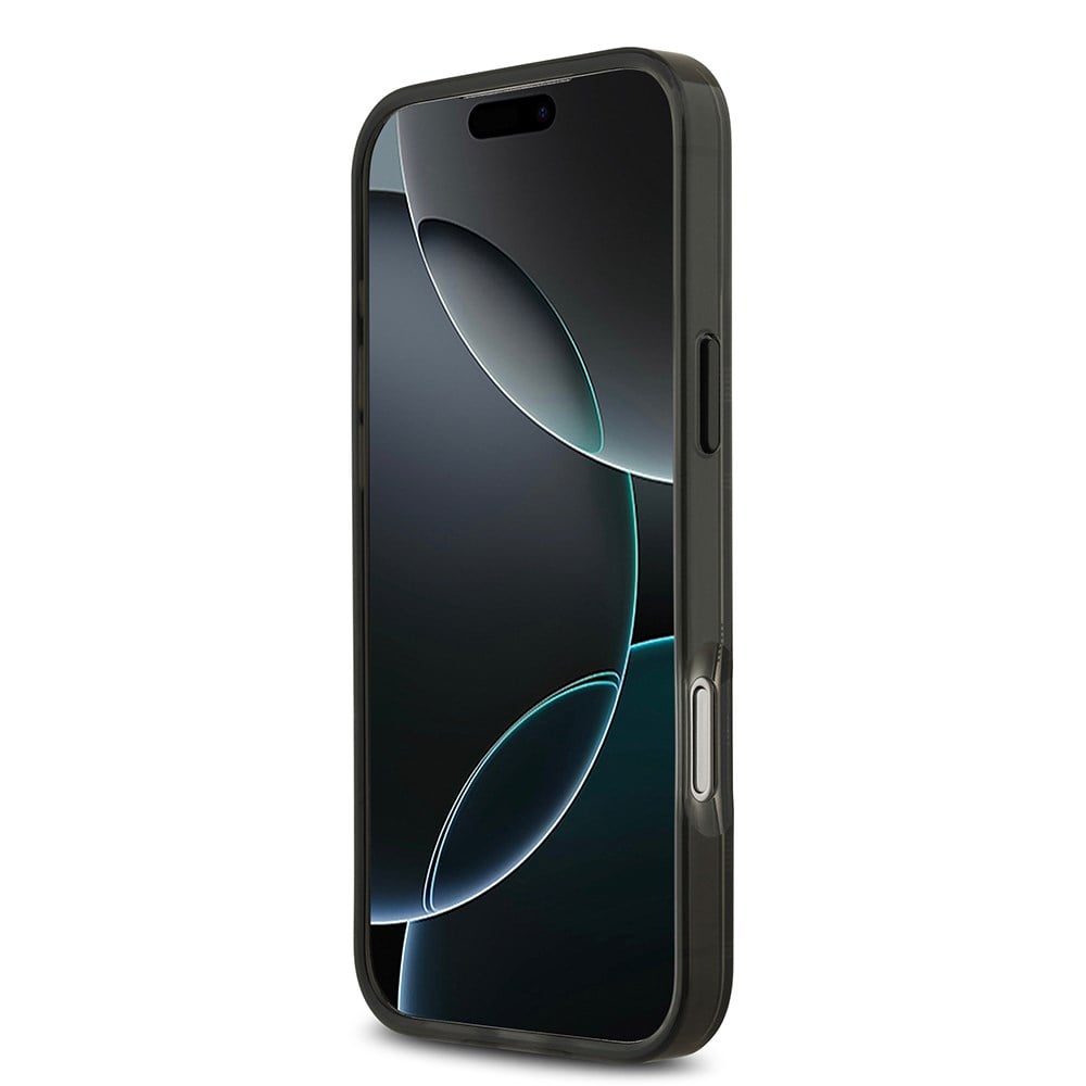 Apple iPhone 17 Pro Max Kılıf BMW Orjinal Lisanslı M-safe Şarj Özellikli Metal Kamera Butonlu Yatay Şeritli M Dizayn Kapak