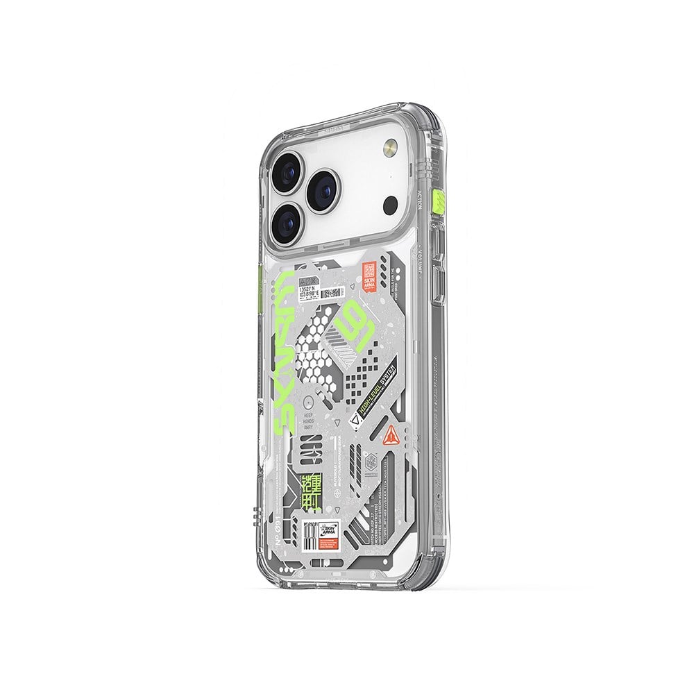 Apple iPhone 17 Pro Max Kılıf Desenli Airbag Tasarımlı Skinarma Spectra Kapak