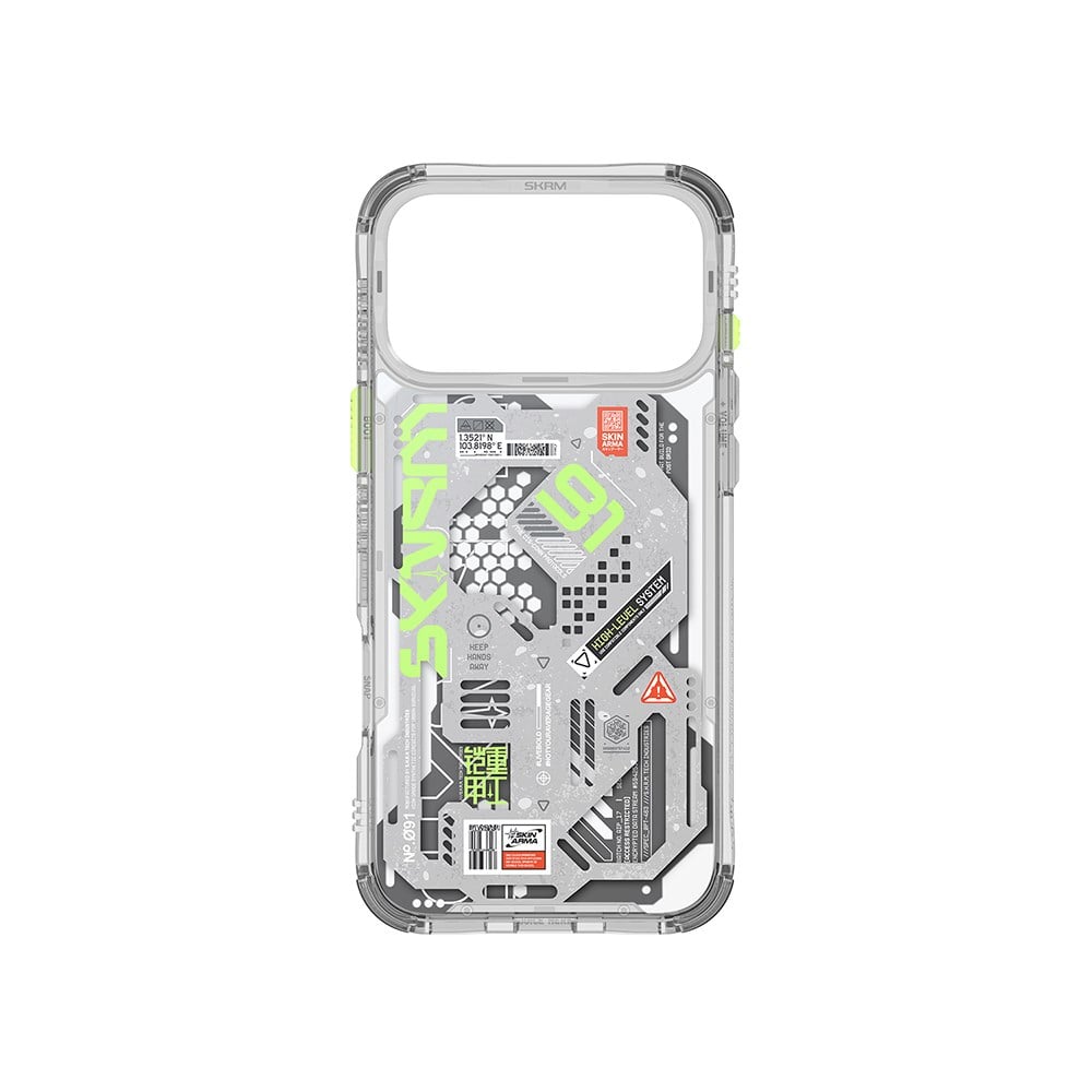 Apple iPhone 17 Pro Max Kılıf Desenli Airbag Tasarımlı Skinarma Spectra Kapak