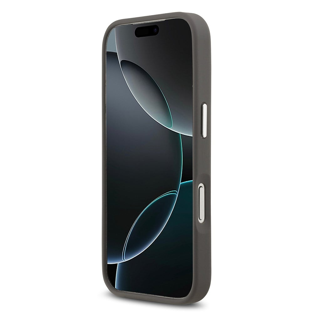 Apple iPhone 17 Pro Max Kılıf Karl Lagerfeld Orjinal Lisanslı Metal Logolu K&C Heads Pin Kapak