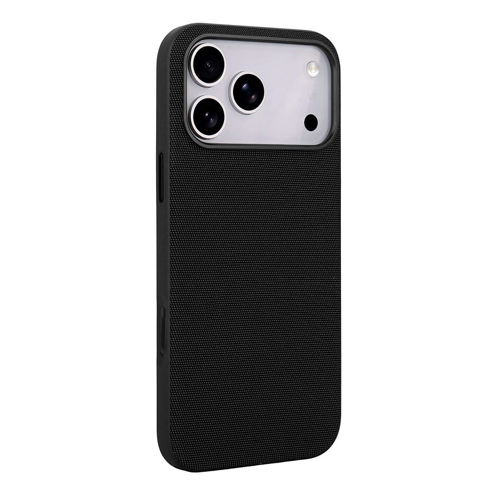 Apple iPhone 17 Pro Max Kılıf M-Safe Şarj Özellikli Kumaş Tasarımlı Zore Miami Sert PC Kapak