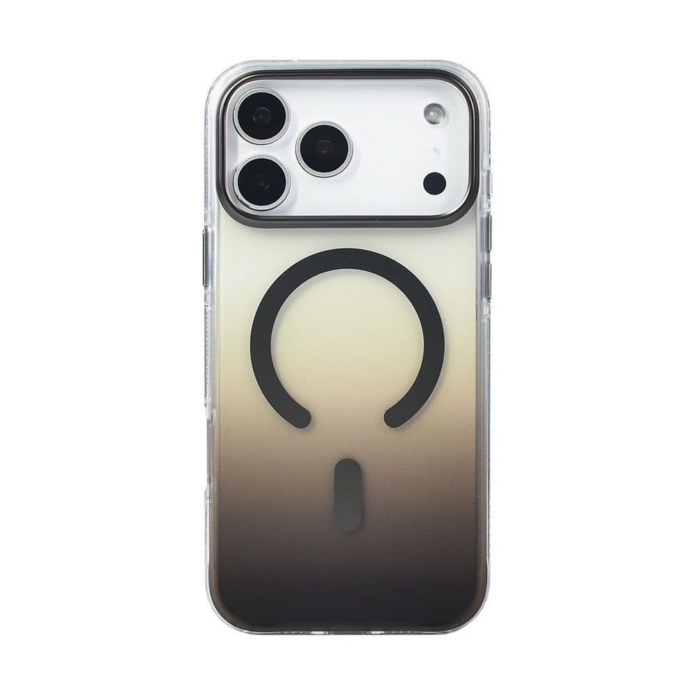 Apple iPhone 17 Pro Max Kılıf M-safe Şarj Özellikli Transparan Renk Geçişli Zore Toros Kapak
