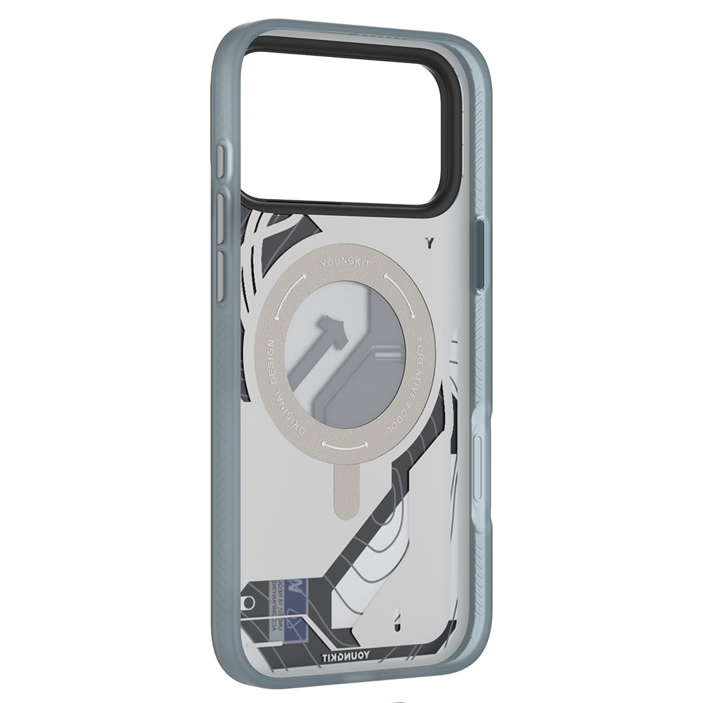 Apple iPhone 17 Pro Max Kılıf M-safe Şarj Özellikli Youngkit Starship Serisi Kapak
