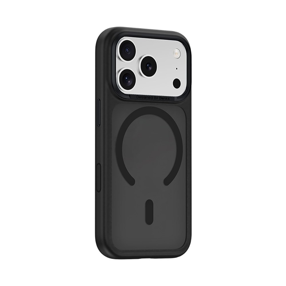 Apple iPhone 17 Pro Max Kılıf M-Safe Şarj Özellikli Benks Mist C-Magnet Kapak