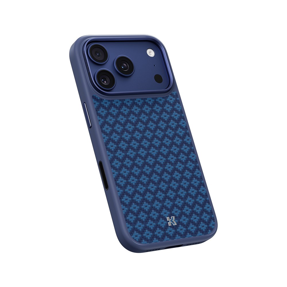 Apple iPhone 17 Pro Max Kılıf M-Safe Şarj Özellikli Benks ArmorPro ArmorGrid Serisi Kevlar Kapak