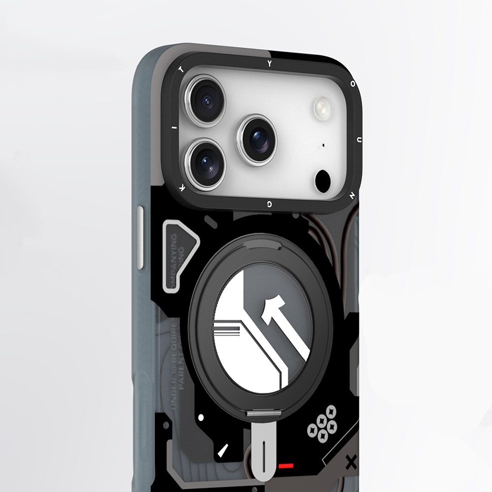 Apple iPhone 17 Pro Max Kılıf M-safe Şarj Özellikli Youngkit Starship Serisi Kapak