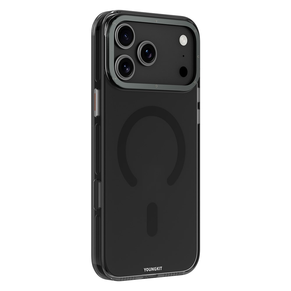 Apple iPhone 17 Pro Max Kılıf M-safe Şarj Özellikli Şeffaf Youngkit Crystal Shield Serisi Kapak