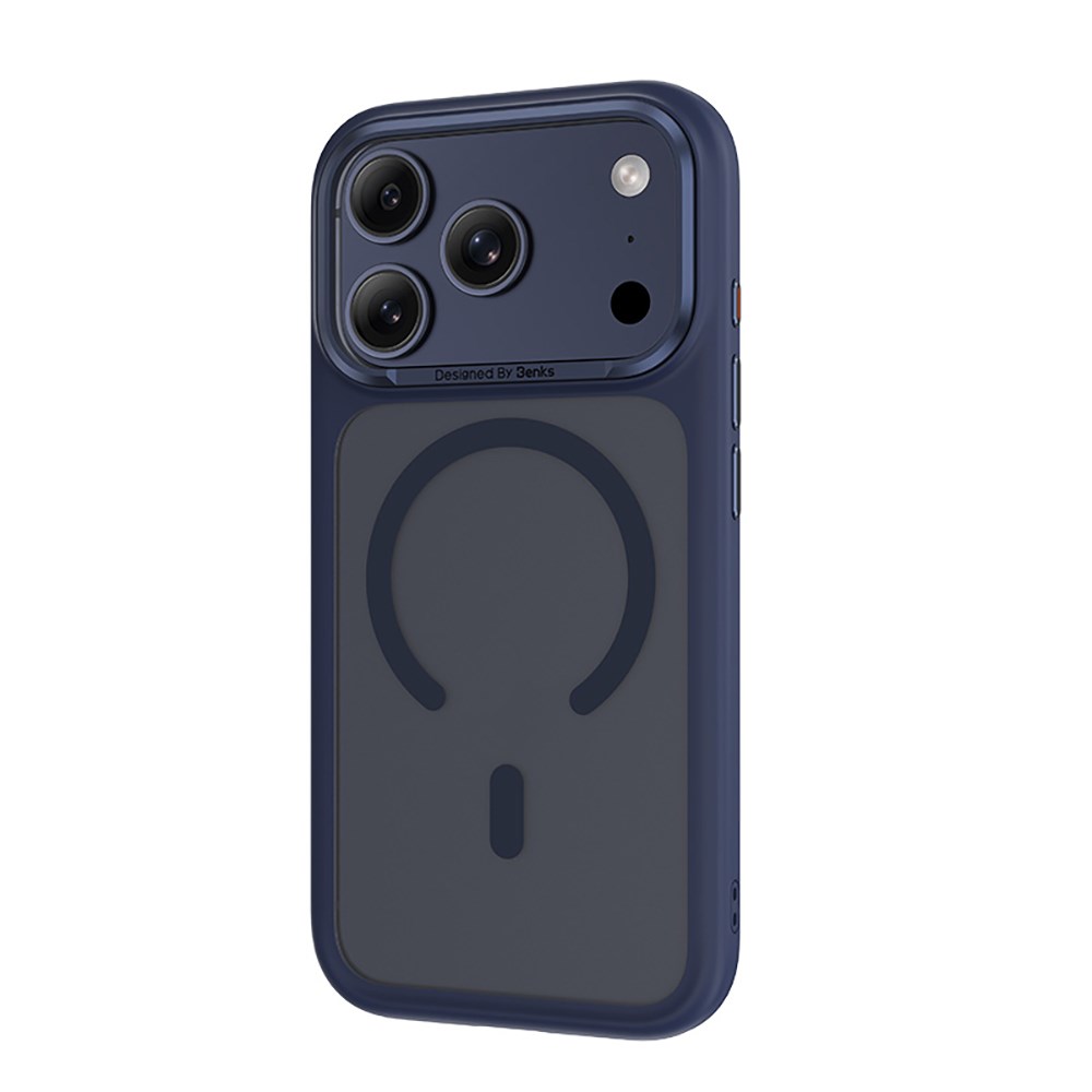 Apple iPhone 17 Pro Max Kılıf M-Safe Şarj Özellikli Benks Mist C-Magnet Kapak
