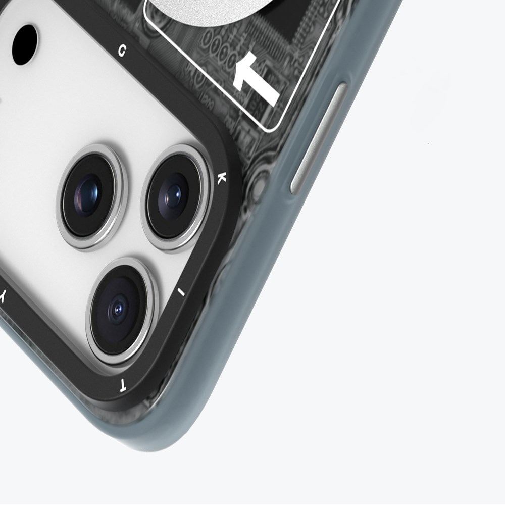 Apple iPhone 17 Pro Max Kılıf M-safe Şarj Özellikli Kamera Denetim Butonlu Youngkit Technology Serisi Kapak