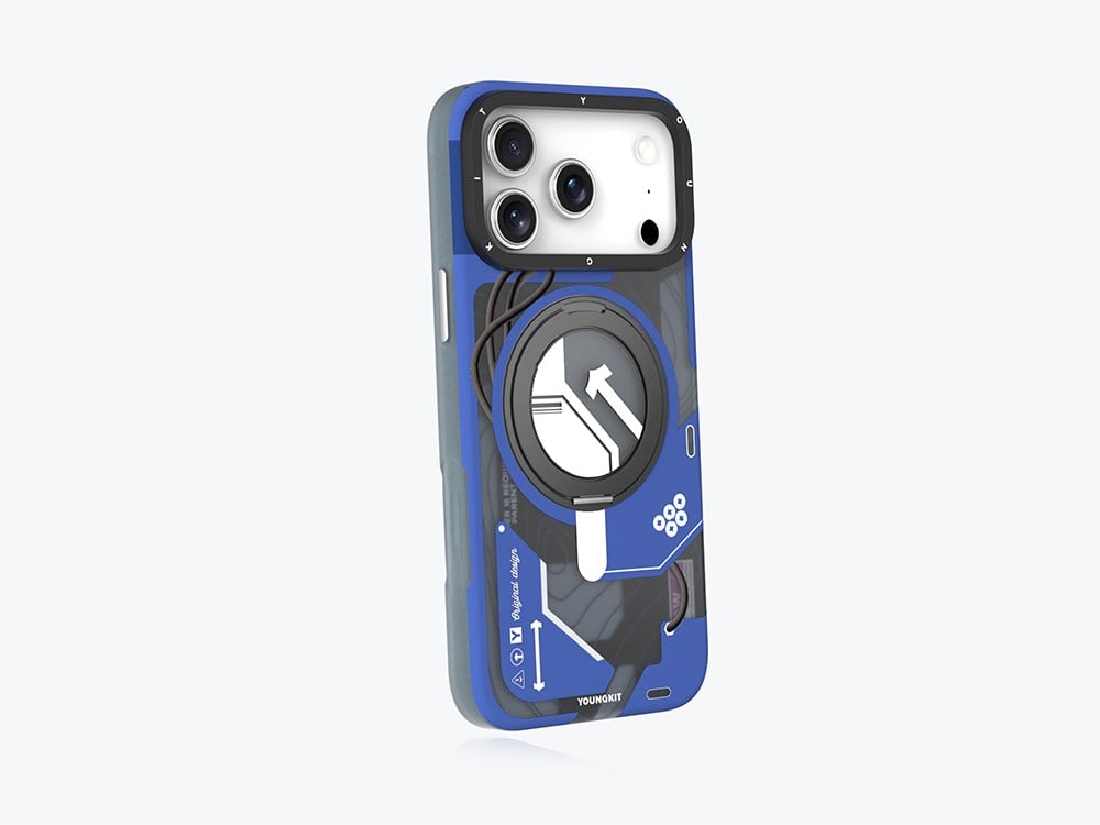 Apple iPhone 17 Pro Max Kılıf M-Safe Şarj Özellikli Benks ArmorAir ArmorGrid Serisi Kevlar Kapak