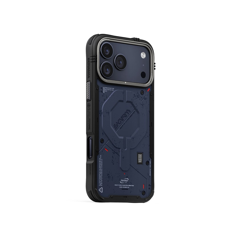 Apple iPhone 17 Pro Max Kılıf M-Safe Şarj Özellikli Airbag Tasarımlı Skinarma Vigor Kapak