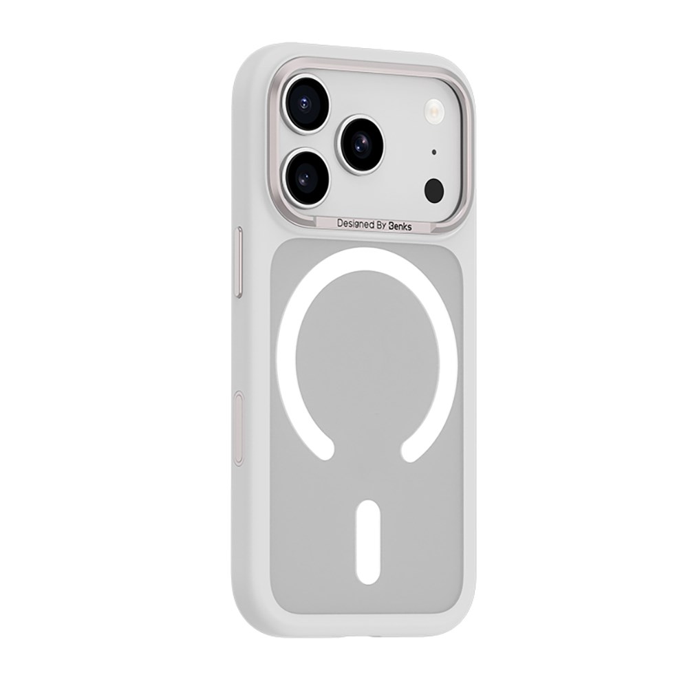 Apple iPhone 17 Pro Max Kılıf M-Safe Şarj Özellikli Benks Mist C-Magnet Kapak