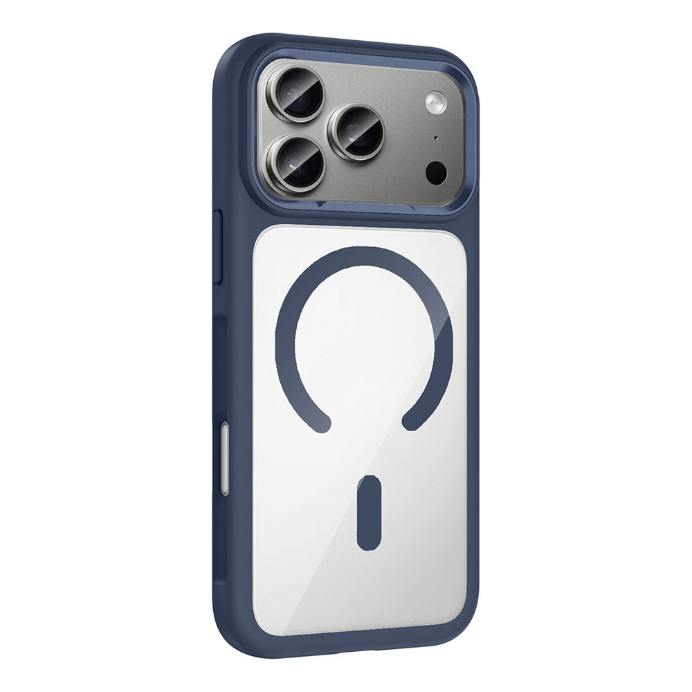 Apple iPhone 17 Pro Max Kılıf M-Safe Şarj Özellikli Metal Kamera Çerçeveli Zore Tiko Kapak