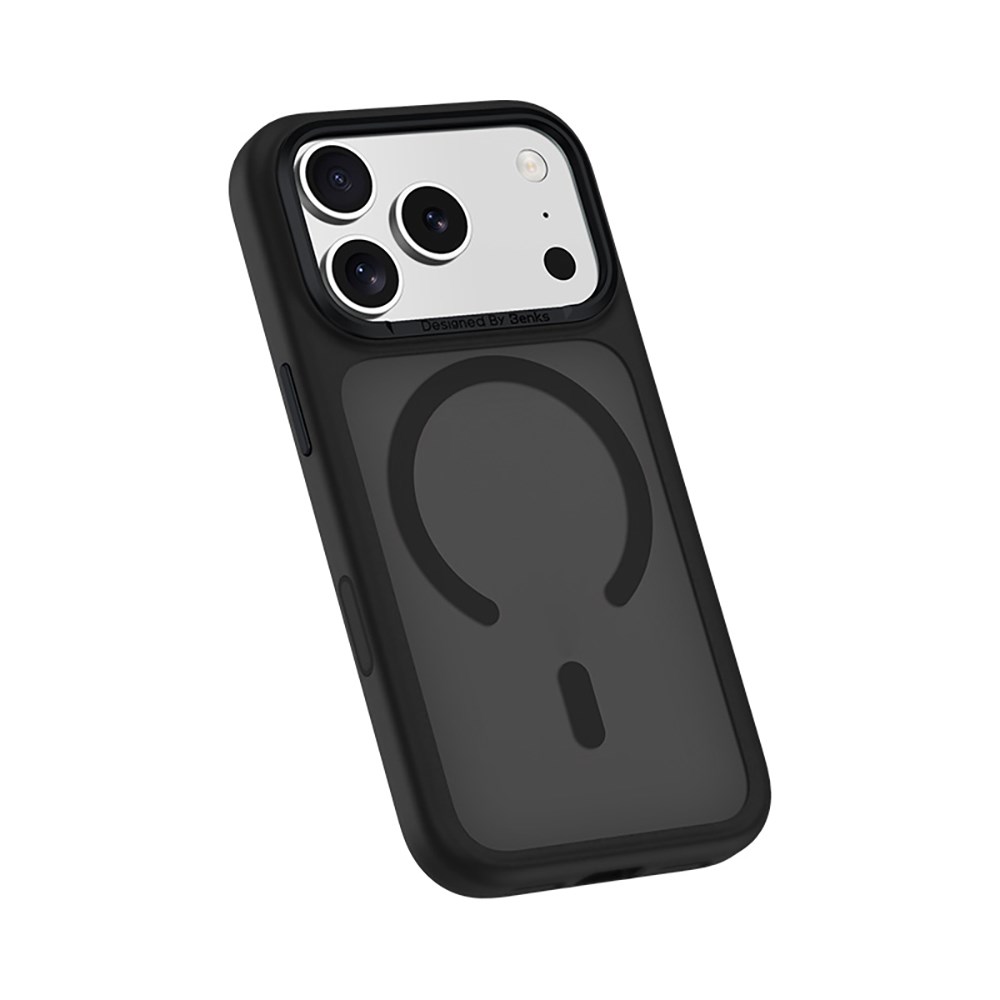 Apple iPhone 17 Pro Max Kılıf M-Safe Şarj Özellikli Benks Mist C-Magnet Kapak