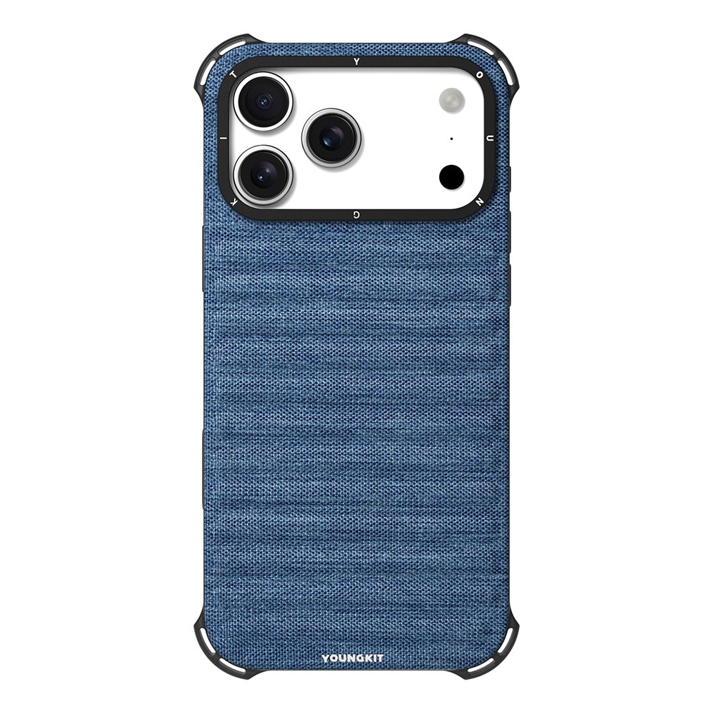 Apple iPhone 17 Pro Max Kılıf M-safe Şarj Özellikli Youngkit Canvas Serisi Kapak