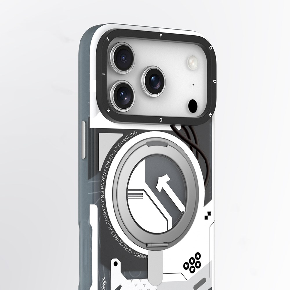 Apple iPhone 17 Pro Max Kılıf M-safe Şarj Özellikli Youngkit Starship Serisi Kapak